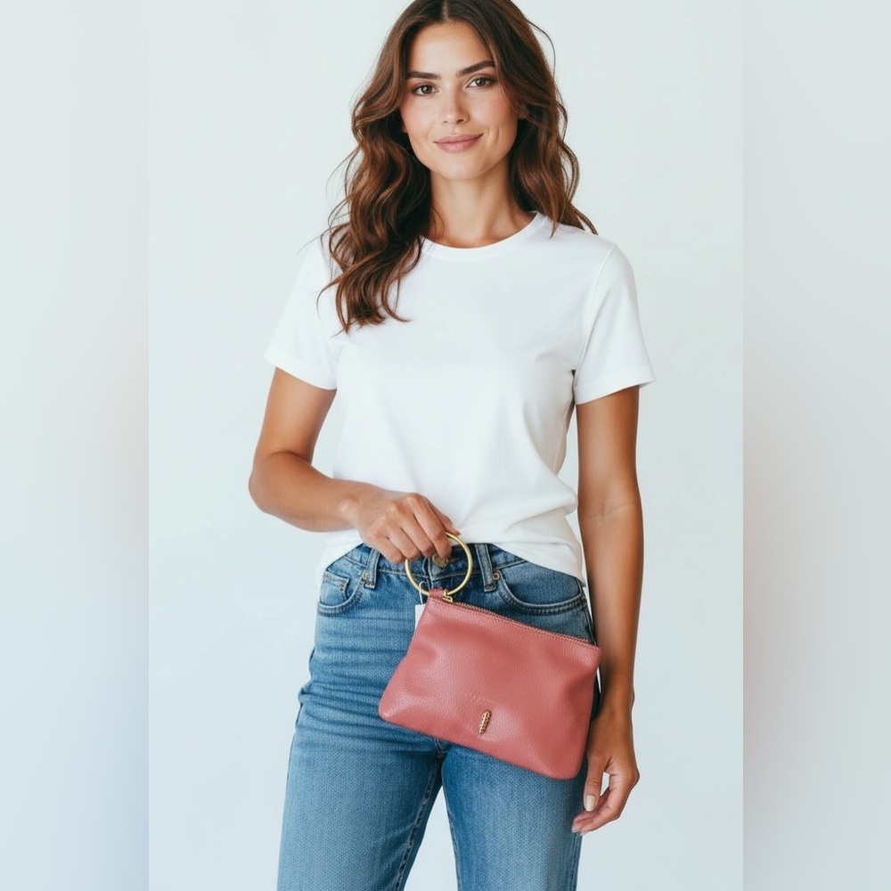 NWT - Thacker Wristlet - maroon